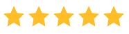 5-star review mark