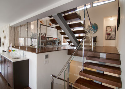Stairs from Kitchen